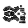 Kalair GFX Graphics Kit for Losi PROMOTO-MX RC Motorcycle Dirt Bike (All Years) Crew Series Smoke 21 Mil - Pro Edition - Dirt Pit Bike Motorcycle Sticker, Dirtbike Racing Decal Motocross no-Plastics view 1
