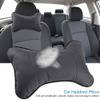 Neck Rest Pad, 1Pc Soft Auto Car Seats Headrest Pillow Breathable Head Neck Support Cushion Pad Neck Rest Pillow(grey) view 3