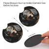 Pad Dachshund Print Car Coasters for Cup Holder Universal Non-Slip Cup Holders 2 Pack Insert Cup Holder Pad Car Interior Car Cup Mat with A Finger Notch view 2