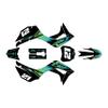 Kalair GFX Graphics Kit for Honda CRF110F (2019-2026) Crew Series Lime 21 Mil - Pro Edition - Dirt Pit Bike Motorcycle Stickers, Dirtbike Racing Automotive Decal Motocross Accessories no-Plastics view 1