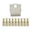 PIKETU Hengliang Store All New 9 Pin DJ7091-6.3-11/21 ABS Plastic Electrical Wire Connectors Male Female Automobile Connector (Size : 10 Sets) view 4