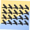 Sosoport 40pcs Tent Snaps Clamp Set Durable Tarp Clips for Camping Black Awning Tighten Clips Heavy Duty Alligator Mouth Design for Outdoor Use view 4