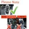 CYCDIY Blue Car Gear Shift Knob Cover Gear Lever Panel Handle Cover Replace for BMW 1 2 3 5 7 Series F10 F11 F01 X1 X3 X4 M3 M5 F30 F25 (Model B Sport Style) view 2