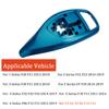 CYCDIY Blue Car Gear Shift Knob Cover Gear Lever Panel Handle Cover Replace for BMW 1 2 3 5 7 Series F10 F11 F01 X1 X3 X4 M3 M5 F30 F25 (Model B Sport Style) view 3