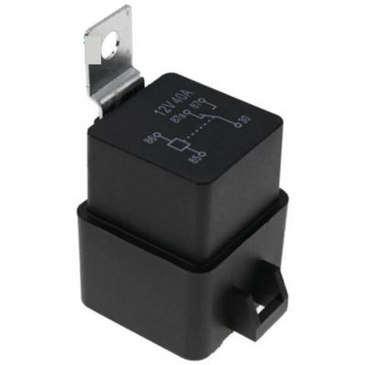 NyZyL 882751A112V Tilt Trim Power Relay for Me-rcu-ry Mar-ine 25-250 HP Outboard Motor 828151 828151A1 882751A1 882751A2, Black