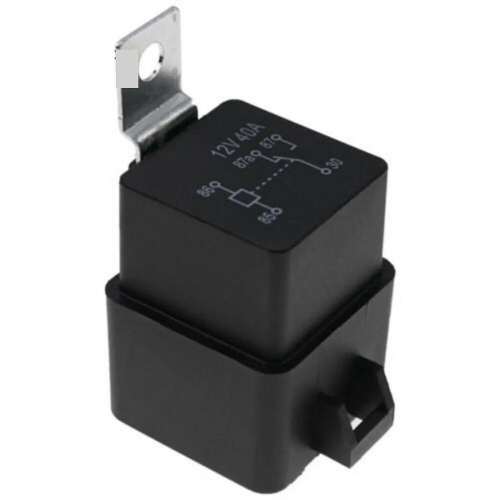 NyZyL 882751A112V Tilt Trim Power Relay for Me-rcu-ry Mar-ine 25-250 HP Outboard Motor 828151 828151A1 882751A1 882751A2, Black