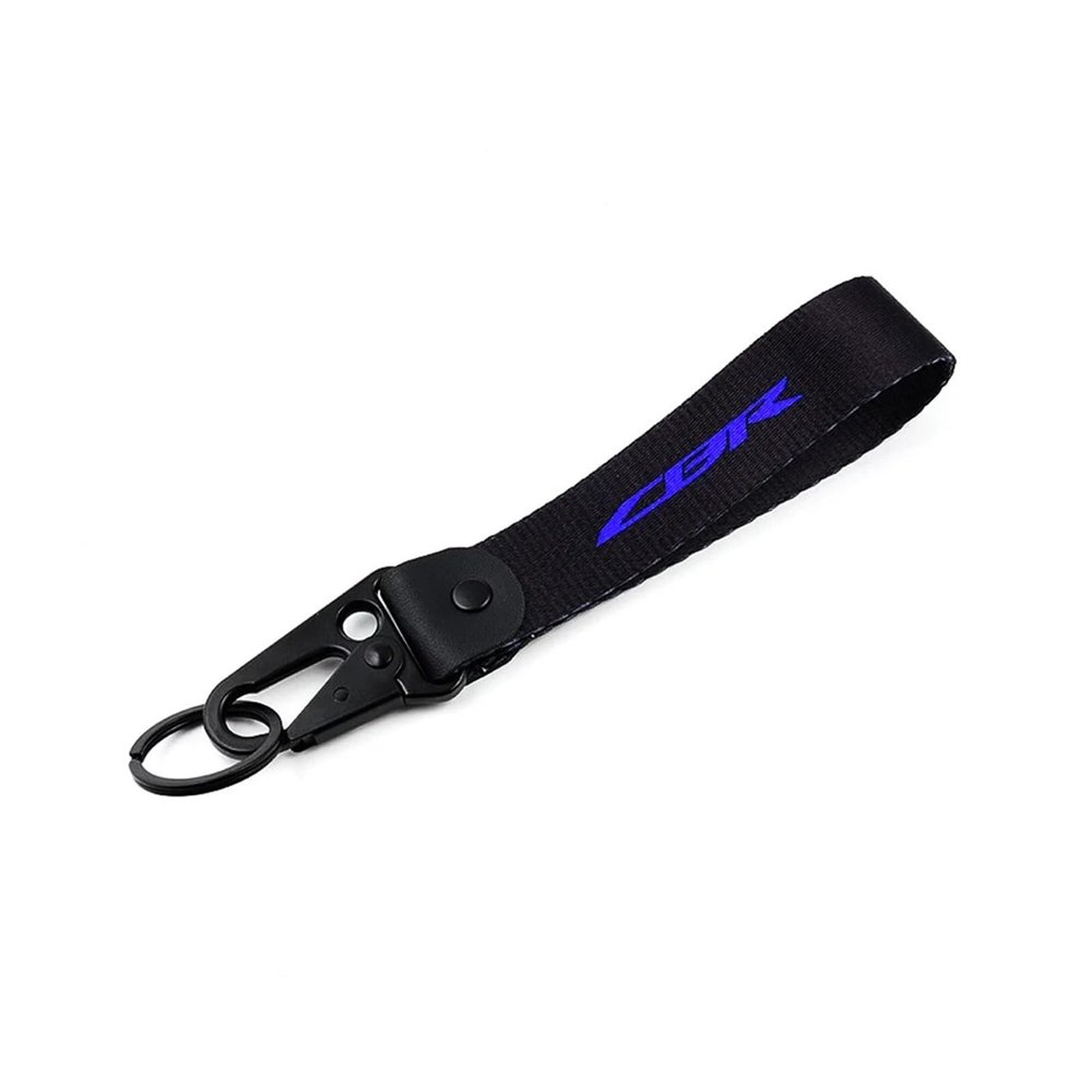 JevLoN Comaptible with CBR650R CBR600RR CBR1000RR CBR500R CBR600F CBR 650R 600RR 1000RR 250RR Motorcycle CNC Key Case Cover Shell Keychain (Size : Keychain-Blue)