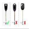 JevLoN Comaptible with CBR650R CBR600RR CBR1000RR CBR500R CBR600F CBR 650R 600RR 1000RR 250RR Motorcycle CNC Key Case Cover Shell Keychain (Size : Keychain-Blue) view 2