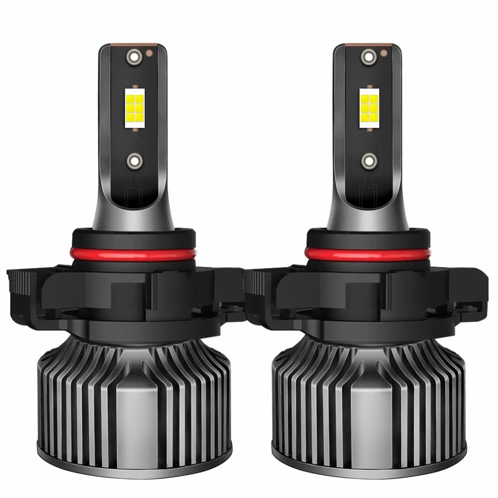 Eluseastar PSX24W LED Fog Light Bulbs 60W Canbus Error Free 12000LM Extremely Bright Fog Lamp Replacement, 6500K Cool White, 2 Packs
