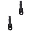 Kisangel Pcs Bike Trailer Hitch Coupler Sturdy Metal Connector for Bike Hitch Attachment Easy Install Fit view 1