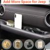 Wrangler JL Grab Tray Passenger Storage Organizer Grab Handle Storage Box for Jeep JL JLU Interior Accessories view 2