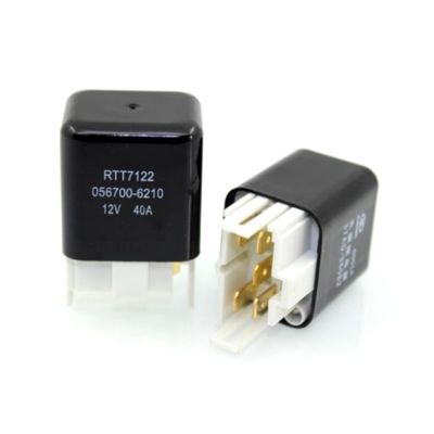 TOBAYA 5pin Automotive Relay Headlight Relay 40A 12v 24v car relays (Size : 12v)