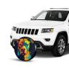 LOJAOGON Pit Bull Spare Tire Cover Wheel Protectors Dust-Proof Wheel Tire Cover Fit Trailer, Rv, Sand Many Vehicle 17inch view 3