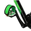 Yardwe 2pairs Anti-Slip Bike Pedal Straps Lightweight Toe Clip Bands for Cycling Comfortable Foot Support for and Mountain Bikes Green view 3