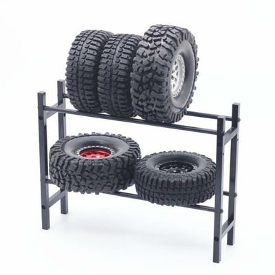 Imex RC Tire Rack Metal- Black Tires Not Included IMX4654