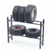 Imex RC Tire Rack Metal- Black Tires Not Included IMX4654 view 1