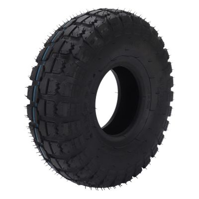 XIBANY Motorized Scooter 4.10/3.50-4 410/350-4 ATV Quad Go Kart 47Cc 49Cc Chunky 4.10-4 Tire Inner Tube Fit All Models 3.50-4 4 inch Tire-Outer Tyre Motorized Scooter