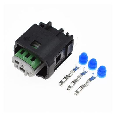Tongkat Ruiting Store 1/5/10/20Set 968402-1 1-9676 AMP 3 Pin Air Conditioner Pressure Switch Cold Air Pressure Sensor Connector Fit Fit Compatible Benz B:M/W C200 (Size : 1Set)