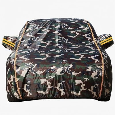 Car Cover for FIAT 500C 500E 500L 500X Punto,Resistant Full Exterior Covers Universal for All Seasons,Full Car Cover Dustproof Scratchproof Sun-Resistant,Customized For Your Car ( Color : Camo , Size