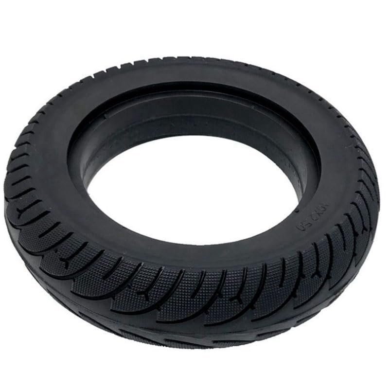 XIBANY Motorized Scooter 10X2.5 Black Solid Tire for Electric Scooter Folding E-Bike Widened Tyre Rubber Non-Inflation Electric Scooter Tire Motorized Scooter