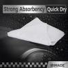 UNIMADE Shop Towel Rag, 200 Pack Reusable Rags Bulk Microfiber Cleaning Cloth Lint Free Towels for Car Kitchen Automotive Bar Mechanic Restaurant Garage, 11.5"x 11.5", White view 4