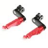 MCMOTOPARTS R-FIGHT Front Rider Footpegs Foot Pegs Footrests Green Compatible with Trident 660 2021-2023 21 22 23 view 1