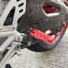 MCMOTOPARTS R-FIGHT Front Rider Footpegs Foot Pegs Footrests Green Compatible with Trident 660 2021-2023 21 22 23 view 4
