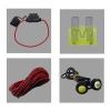 ASYWISH Universal ATV UTV SXS Turn Set Street Legal Kit with Horn Reverse Light Rockers Switch Flasher Relays Fuses Wire Universal ATV Utv Sxs Turn Set view 4