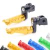 MCMOTOPARTS R-FIGHT Silver Front Footpegs 25mm Lowering Pegs Compatible with ZZR 1400 ZX14R ZX14 2006-2021 18 19 20 21 view 3