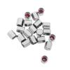 BESPORTBLE 20pcs Hexagon Tire Valve Caps Durable Stem Covers for Cars Trucks Bicycles Fit Easy Install Protects Tire Valves from Dust and Dirt view 1