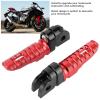 Motorcycle Foot Pegs Folding Footrest, Aluminum Alloy Motorcycle Front Footrests, Front Footrests Foot Pegs Pedal Compatible with MT03 MT25 MT07 MT09 R3 XJ6 (red) view 3