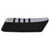 Enjoy Mfg Seat Cover - Compatible with Onyx RCR - CTY2 E-Bike - Black W/Ribs #392 (Black Sides/Silver TOP/Black Ribs) view 2