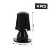 BESPORTBLE 4pcs Aluminum Handlebar End Cap Bar End Plug for Cycling Road Mountain Folding Bike Lightweight Black view 3