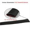 BaiYiQing Heat Shield Sleeve Fuel Line Heat Shield Auto Hose Spark Plug Wire Cover Protectors Boots Roll 2500 Degree for Car&Auto Wire Loom Brake CableBlack1/2" IDX10' view 4