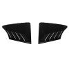 NaKeah Window Louver Cover for I/nfiniti Q50 2021 Gloss Black Car Rear Louver Side Window Louver Vent Cover view 2