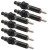 Neeseelily 6 PCS Fuel Injector J919322 J919343 0432131835 Compatible with Case International Harvester IH Excavator 1088 688 688BCK 688C 9010 9010B 9020 Compatible with Cummins Engine 4BT 6BT view 1