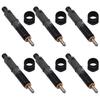 Neeseelily 6 PCS Fuel Injector J919322 J919343 0432131835 Compatible with Case International Harvester IH Excavator 1088 688 688BCK 688C 9010 9010B 9020 Compatible with Cummins Engine 4BT 6BT view 2