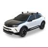 accessorypart Compatible with Opel/Vauxhall Mokka B 2021-2026 ACE-4 Car Roof Rack Cross Bar Grey Aluminium 2 Bars view 3