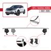 accessorypart Compatible with Opel/Vauxhall Mokka B 2021-2026 ACE-4 Car Roof Rack Cross Bar Grey Aluminium 2 Bars view 4