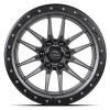 New Modern Design Cast Alloy Lock offRoad 22X10 Matte Grey Wheel 6-135mm 22 inch Rim view 2