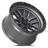 New Modern Design Cast Alloy Lock offRoad 22X10 Matte Grey Wheel 6-135mm 22 inch Rim view 3