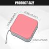 WINUERK Hard Plastic CD Case 48 Capacity, Portable Zipper DVD Storage Wallet, Large Capacity Disc Holder Organizer for Car Home Travel view 2