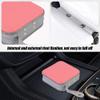WINUERK Hard Plastic CD Case 48 Capacity, Portable Zipper DVD Storage Wallet, Large Capacity Disc Holder Organizer for Car Home Travel view 4