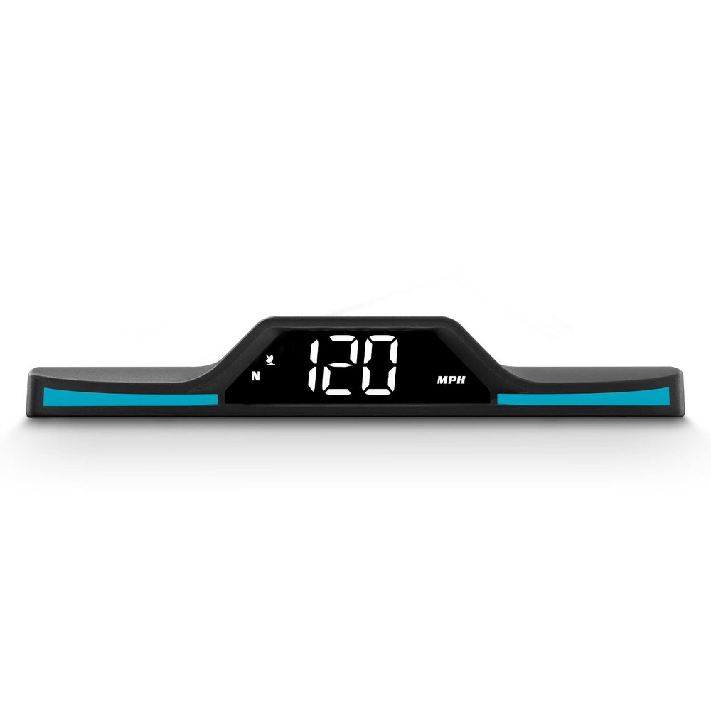 Liiiyuan Heads Up Display for Cars G15 Digital GPS Speedometer for Car with MPH Fatigue Driving Alarm Speed Alarm, USB Plug and PlaySuitable for All Car