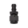 Pushlock Hose End Black Straight -8 view 1