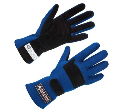 ALLSTAR PERFORMANCE Racing Gloves SFI 3.3/5 D/L Blue Small