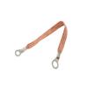 Copper Ground Strap 9in w/ 1/4in and 3/8in Ring view 1