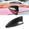 BLAKAYA Compatible with Antenna Cover Shark Fin Trim Hood Real Carbon Fiber Automotive Roof Aerials for 11th Gen Honda Civic 2022 2023 2024 (Black) view 1