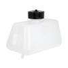 ALOEU 1L Mini Dirt Bike Plastic Petrol Gas Fuel Tank, White & black, 136607 view 1