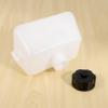 ALOEU 1L Mini Dirt Bike Plastic Petrol Gas Fuel Tank, White & black, 136607 view 3